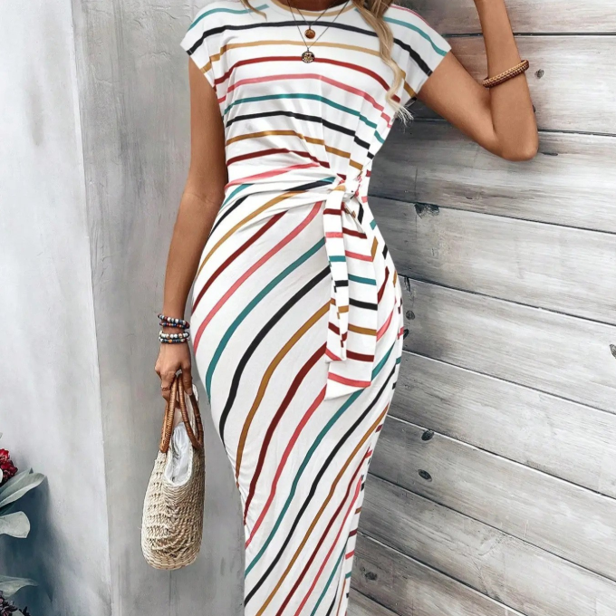🥳2026 HOT SALE 50% OFF! 🥳💞50K+ VERKOCHT!🌸 Dames knoop bodycon jurk – luipaardprint, buik-verhullende knoop. Comfortabel & chic voor feestjes of date nights. Voel je prachtig. ✨🌹