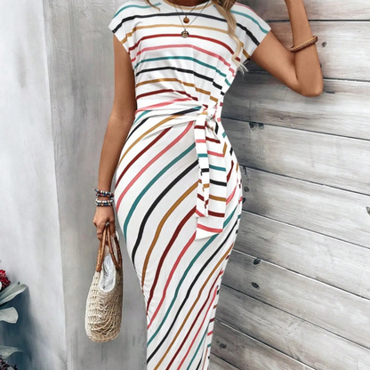 🥳2026 HOT SALE 50% OFF! 🥳💞50K+ VERKOCHT!🌸 Dames knoop bodycon jurk – luipaardprint, buik-verhullende knoop. Comfortabel & chic voor feestjes of date nights. Voel je prachtig. ✨🌹