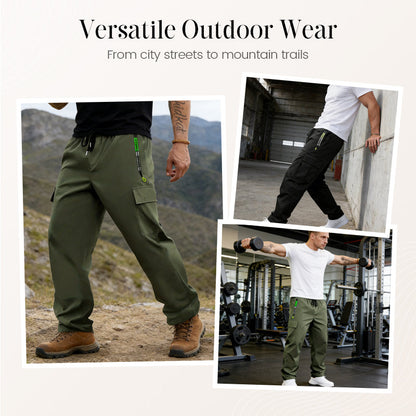 🎉Nieuwjaars Cadeau 50% KORTING!👖Herens Outdoor Cargobroek – Meerdere Zakken, Ademend & All-Day Comfort!