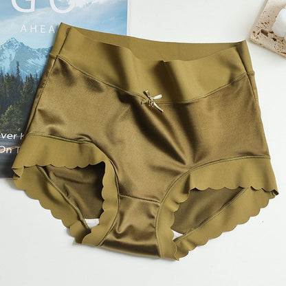 3PCS Naadloze satijnen zijden shapewear panty