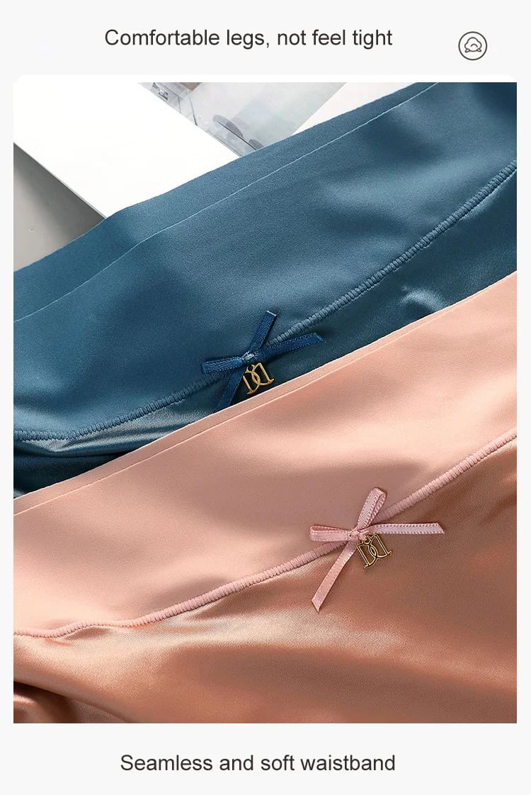 3PCS Naadloze satijnen zijden shapewear panty