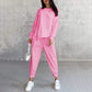 ⏰ Now only 50% off!🔥Women's Irregular Hem Top & Casual Pants Set