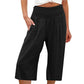 ⏰🔥 TIJDELIJK 50% KORTING! 👖 Lichtgewicht cropped broek voor dames met elastische taille (S-3XL) – Comfortabel, soepel vallend & perfect voor casual zomeroutfits ✨🌿