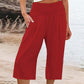 ⏰🔥 TIJDELIJK 50% KORTING! 👖 Lichtgewicht cropped broek voor dames met elastische taille (S-3XL) – Comfortabel, soepel vallend & perfect voor casual zomeroutfits ✨🌿