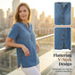 📢📢 50% KORTING !! ⏰ Ademende casual top voor dames met denimlook