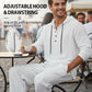 Heren 2-Delige Set: Losse Casual Top met Capuchon & Broek