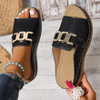 🔥Laatste dagaanbieding 50% KORTING 🏖️💞Beste comfort - Comfortabele orthopedische sandalen met sleehak voor dames