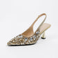 👡Puntige diamanten hoge hakken✨🔥🔥🔥-10% korting + gratis verzending