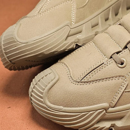 Heren Casual Wandelschoenen met Dikke Zool en Antislip