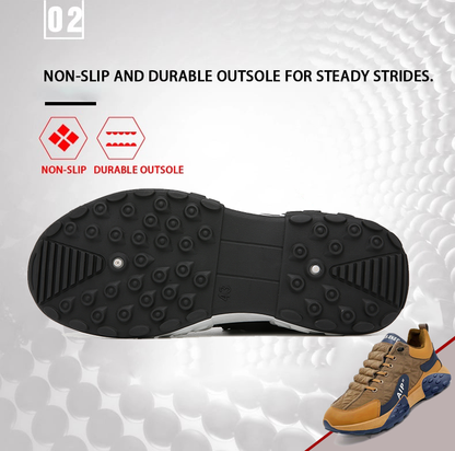 Heren orthopedische comfort sneakers