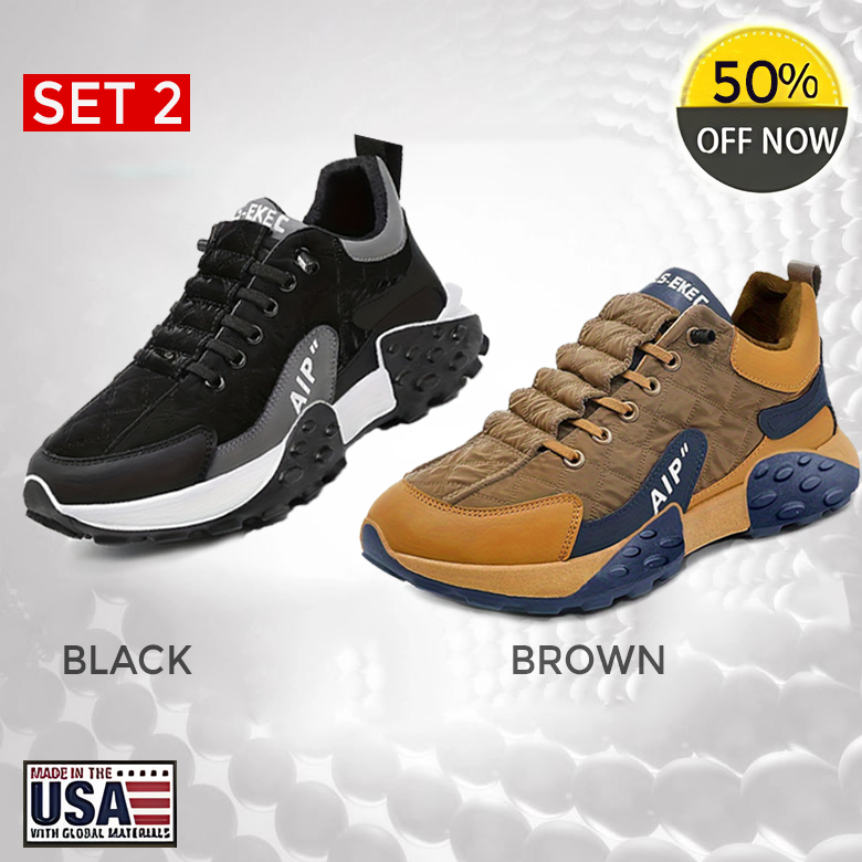Heren orthopedische comfort sneakers