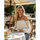 🌸BEPERKT AANBOD: 50% KORTING!✨Kanten bustier bh – doorzichtig, wijde mouwen, boho-stijl☀️