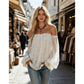 🌸BEPERKT AANBOD: 50% KORTING!✨Kanten bustier bh – doorzichtig, wijde mouwen, boho-stijl☀️