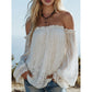 🌸BEPERKT AANBOD: 50% KORTING!✨Kanten bustier bh – doorzichtig, wijde mouwen, boho-stijl☀️