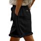 🔥50% KORTING! Dames shorts met trekkoord & kant, ademend materiaal met handige zakken