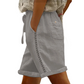 🔥50% KORTING! Dames shorts met trekkoord & kant, ademend materiaal met handige zakken