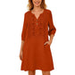 🌸 MEGA SALE -50% 👗 Geborduurde Jurk ✨ Comfort & Elegantie