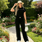 ⏰🔥TIJDELIJK 50% KORTING!🔥 Casual damestop met korte mouwen en wijde broek set