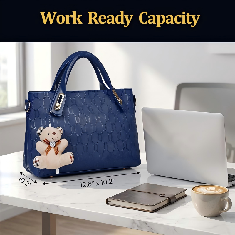 💥 50% KORTING 👜Veelzijdige handtassenset, ruim interieur voor werk & uitjes✨