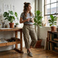 👖 NU 50% KORTING! 🌿 Dames relaxte casual cargo-capribroek – met ruime opbergzakken, ademende stof en een relaxte pasvorm – dagelijks comfort, klaar voor warm weer. ✨
