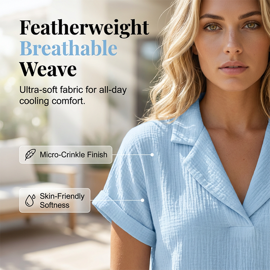 ⌛50% korting op de laatste dag – Zomerse gebreide T-shirt voor dames met losse pasvorm