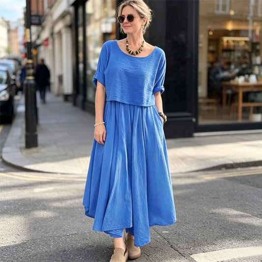 🔥50% KORTING👗 Rokset dames✨ ademend & flatterend silhouet
