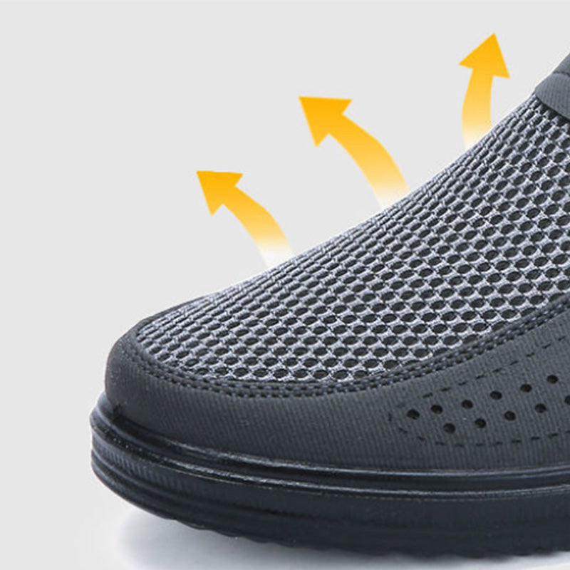 Ademende casual instapschoenen voor heren