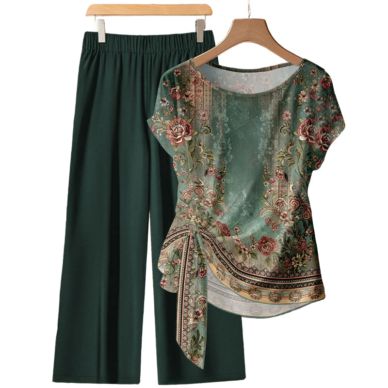 🔥50% KORTING Lounge Set 🌿 Comfort & Luxe Print
