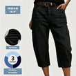 👖 Hoge Taille Cropped Jeans – Wijde Pijpen & Flatterende Pasvorm 💙