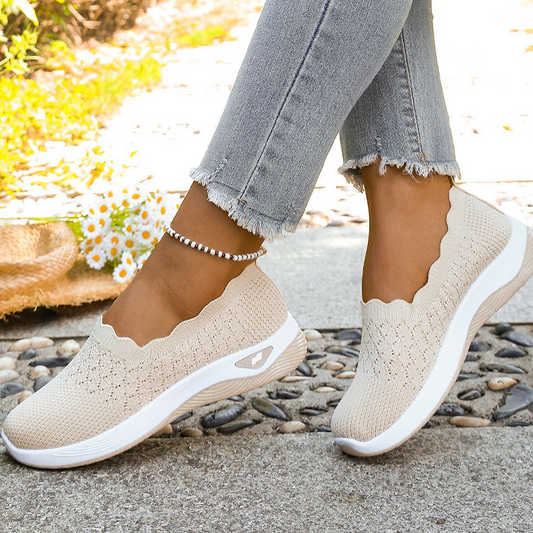 ✨Nieuwe Trend 👟 Instap Sneakers👣 Zachte Zool & Geen Druk