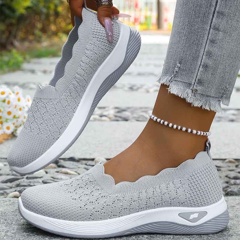 ✨Nieuwe Trend 👟 Instap Sneakers👣 Zachte Zool & Geen Druk