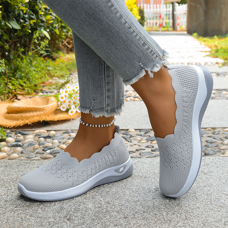 ✨Nieuwe Trend 👟 Instap Sneakers👣 Zachte Zool & Geen Druk