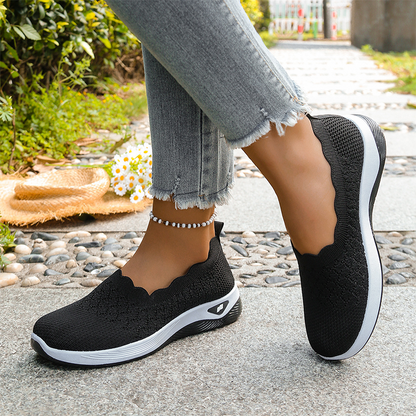 ✨Nieuwe Trend 👟 Instap Sneakers👣 Zachte Zool & Geen Druk