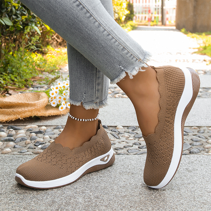 ✨Nieuwe Trend 👟 Instap Sneakers👣 Zachte Zool & Geen Druk