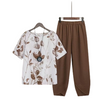 ⏰TIJDELIJKE AANBIEDING✨ Tulpenzoom broek tweedelige set luchtig ademend voor alle vrije momenten