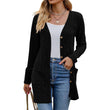 🌸Hot Sale 50% OFF💖Middellange gebreide vest met zakken