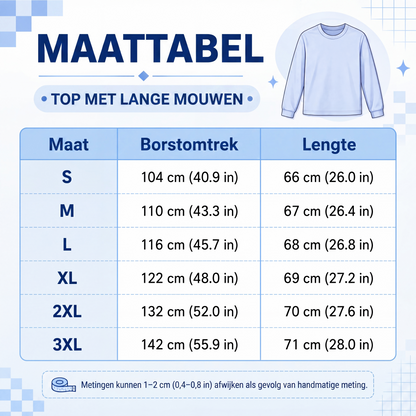 Casual blouse voor dames met V-hals en lange mouwen