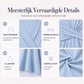 Elegante V-hals midi-jurk voor dames
