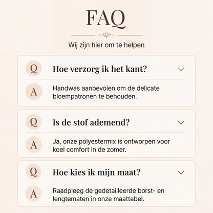🌸 Nieuwe Collectie 👗 Dames Kanten V-hals Jurk – Elegante uitstraling & comfortabele pasvorm