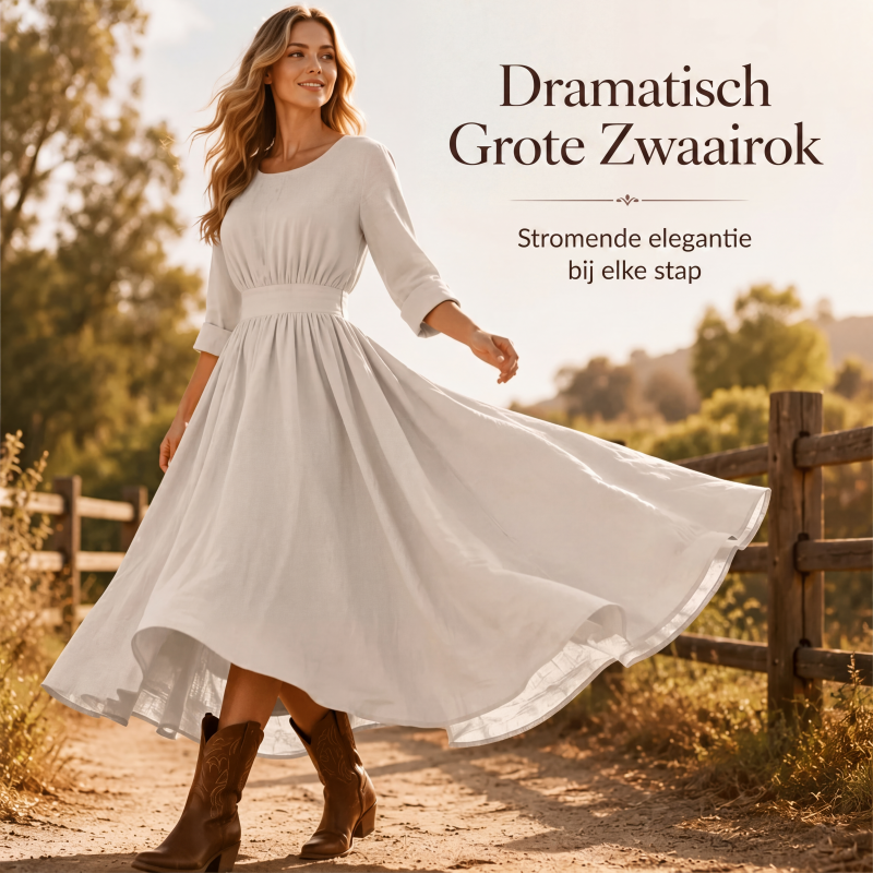 ⏰Laatste dag uitverkoop: 50% korting💃Casual zomerjurk met getailleerde taille voor dames