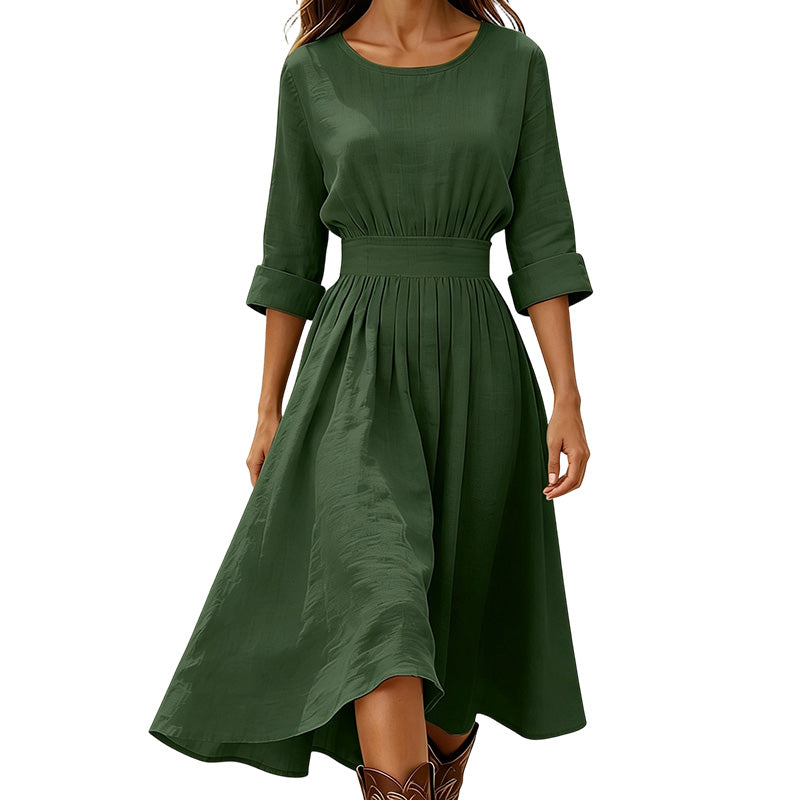 ⏰Laatste dag uitverkoop: 50% korting💃Casual zomerjurk met getailleerde taille voor dames