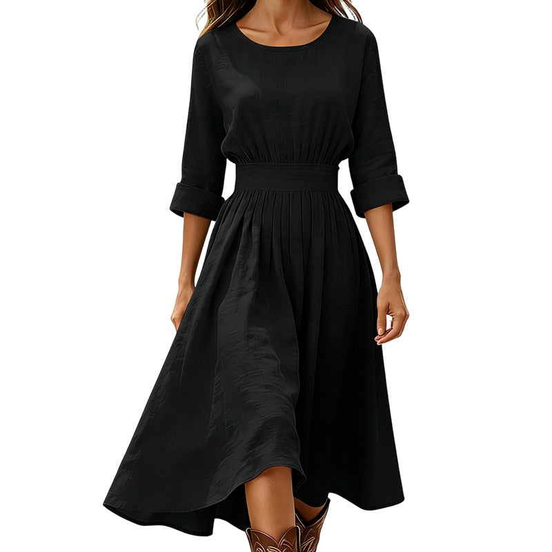 ⏰Laatste dag uitverkoop: 50% korting💃Casual zomerjurk met getailleerde taille voor dames