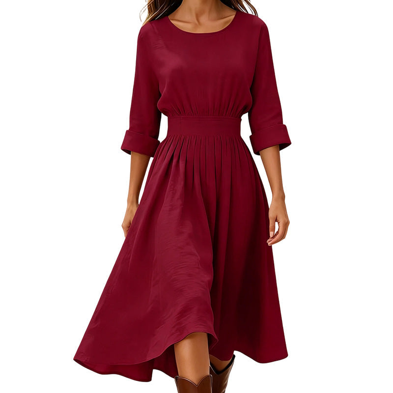 ⏰Laatste dag uitverkoop: 50% korting💃Casual zomerjurk met getailleerde taille voor dames
