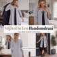 ⏰Laatste dag uitverkoop: 50% korting💃Casual geribbelde gebreide jurk met lange mouwen voor dames