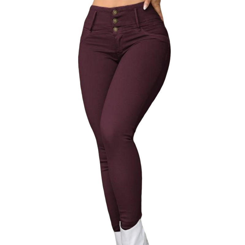 🔥 50% KORTING ✨ Dames High Waist Skinny Broek – Elastische Pasvorm & Mooi Vormgevend Comfort 👖
