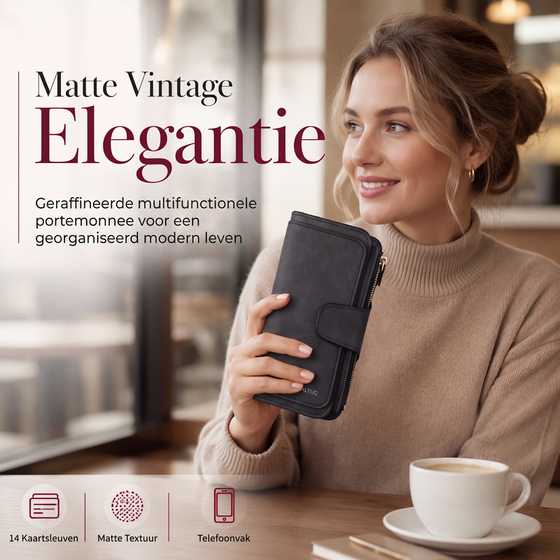 ⏰Laatste dag uitverkoop: 50% korting💃Ruimte portemonnee-clutch