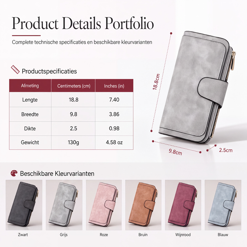 ⏰Laatste dag uitverkoop: 50% korting💃Ruimte portemonnee-clutch