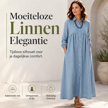 👖 TIJDELIJK 50% KORTING! ✨Maxi-jurk voor moeiteloos comfort