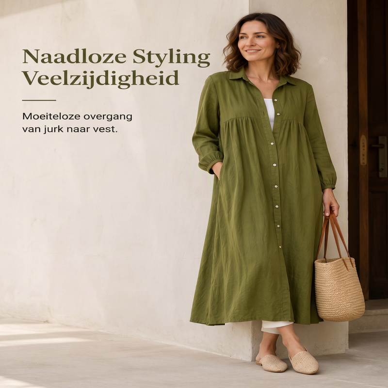 👖 TIJDELIJK 50% KORTING! ✨Maxi-jurk voor moeiteloos comfort