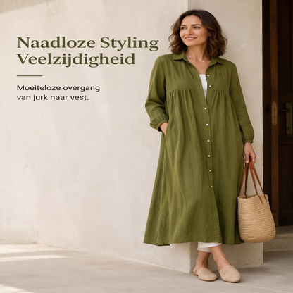 👖 TIJDELIJK 50% KORTING! ✨Maxi-jurk voor moeiteloos comfort